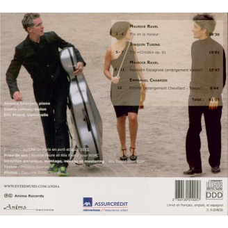 RAVEL - Trio Hoboken - Trio avec piano en la mineur